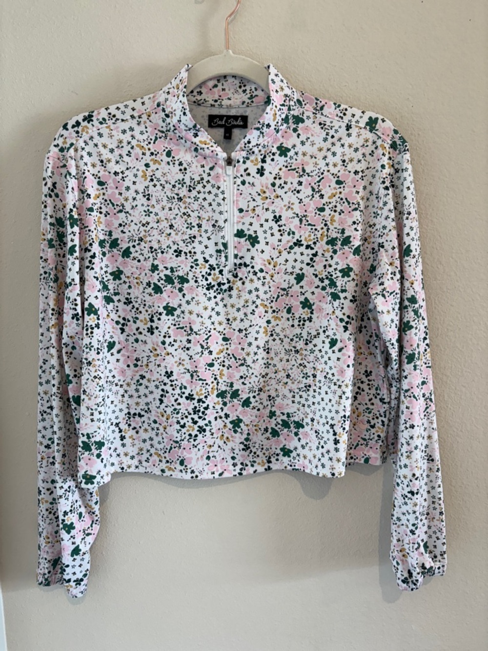 Bad Birdie quarter zip NWOT!